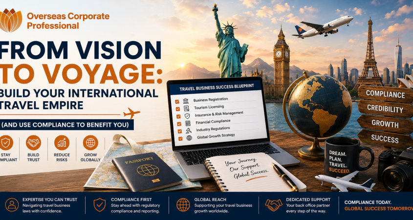 From Vision to Voyage: Build Your International Travel Empire and Use Compliance to Benefit You