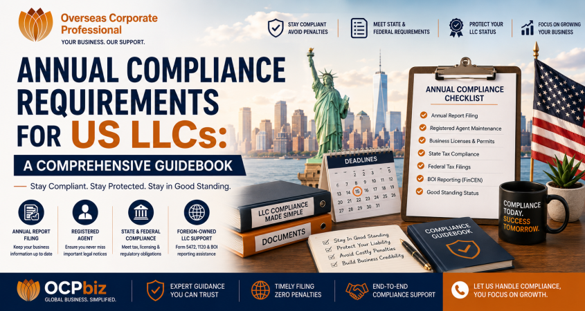 Annual Compliance Requirements for US LLCs: A Comprehensive Guidebook