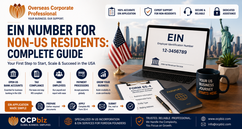 EIN Number for Non-US Residents: Complete Guide