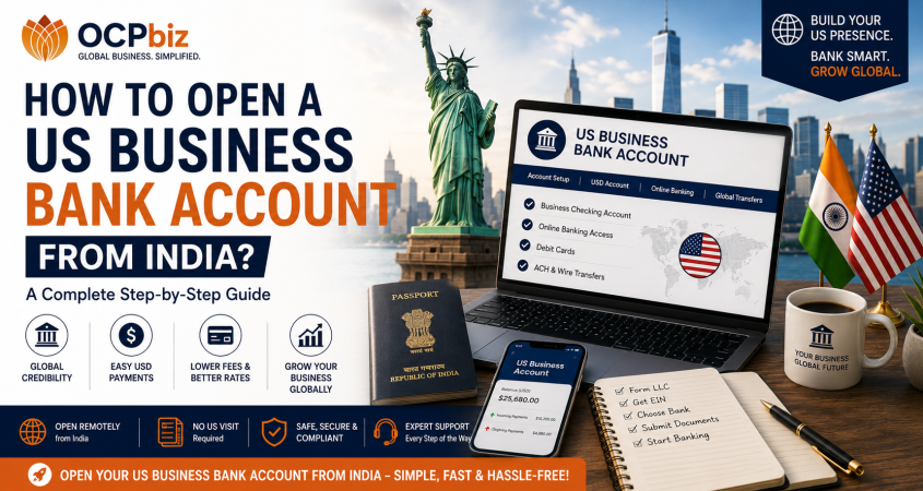 How to Open a US Business Bank Account from India?
