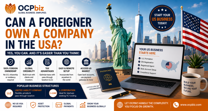 Can a Foreigner Own a Company in the USA?